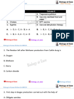 Biology in Human Welfare Unit MOCK