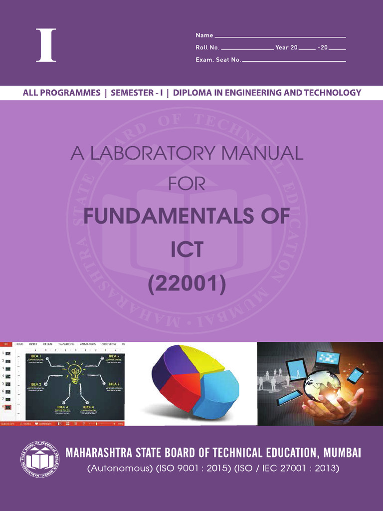 ICT Lab Manual Practical | PDF