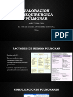 Valoracion Prequirurgica Pulmonar