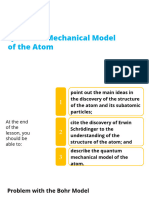 Physical Science SHS 2.4 Quantum Mechanical Model of The Atom