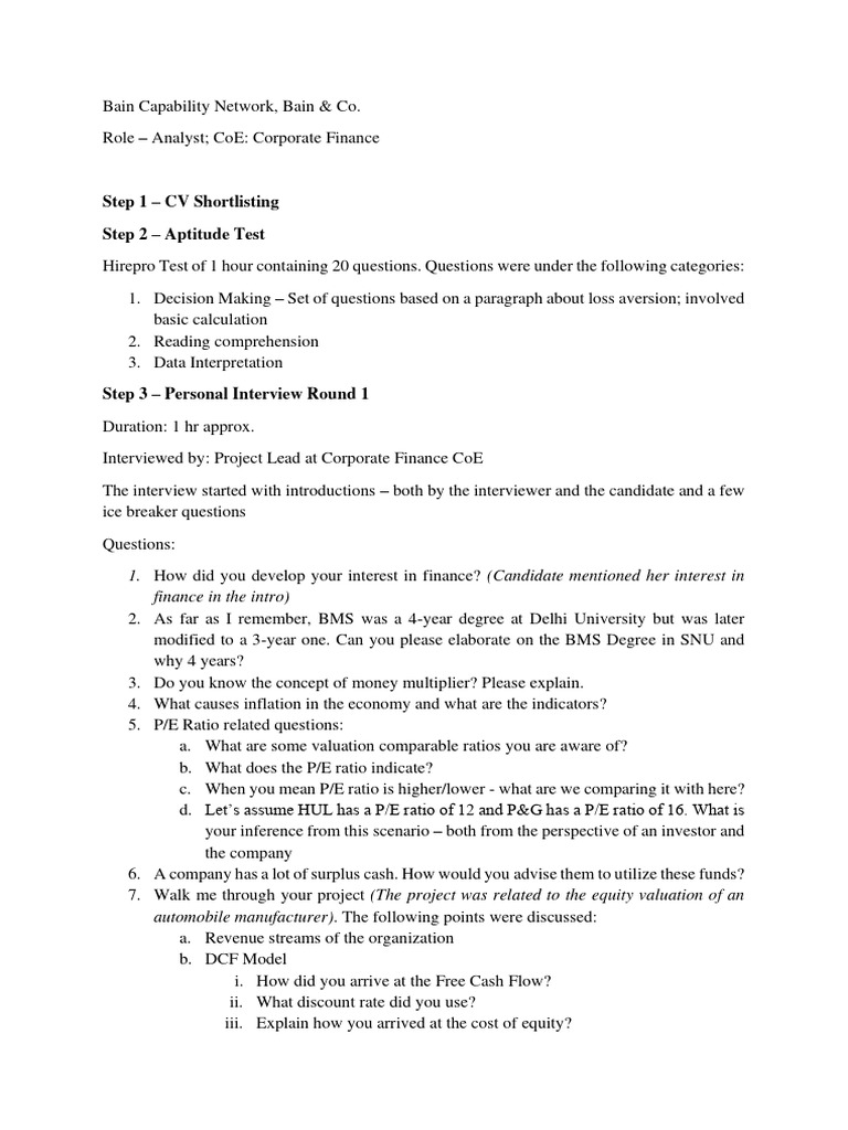 Bcn corporate finance process documentation pdf discounted cash