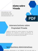 Intervencionismo Sobre Propiedad Privada