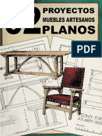 62 Proyectos y PLANOS de Muebles Artesanos