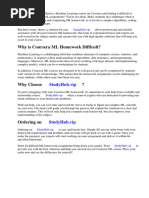 Coursera ML Homework