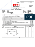 Circuit Analysis - Set A