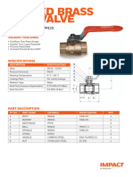 Ball Valve Technical Data Sheet