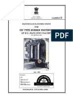 Maintenance Instructions For UIC Type RUBBER VESTIBULE of BG Main Line Coaches