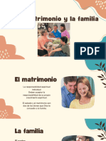 23. El Matrimonio y la familia