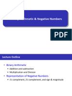 Lecture 3 Binary Arithmetic