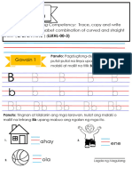 Week 10-Additional Letter Worksheets - Straight Lines and Curve Lines, Round and Loop