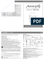 User Manual ENG - ESP Roma 120 Go
