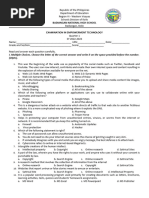 1st Summative Exam 2022-2023 Set A