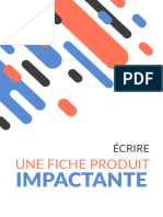 Fiche Produit Impactante