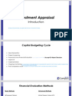 AFM - Investment Appraisal - AE - Week 1