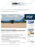 Vietnam Airlines Struggling To Sell Aircraft - Smart Aviation Asia-Pacific