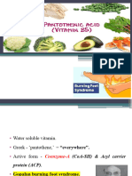 Pantothenic Acid.