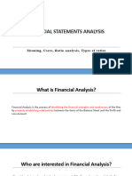 Financial Analysis