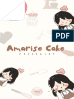 Amarise Cake Pricelist 