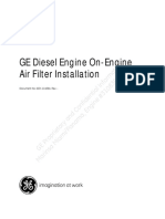 On-Engine Air Filter Installation