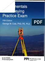 Fundamentals of Surveying Practice Exam, 5th Edition (George M Cole) PPI - English - (Z-Library)