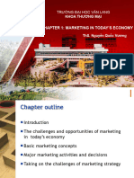 Khoa Thương Mại Chapter 1: Marketing In Today'S Economy: Trường Đại Học Văn Lang