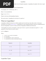 Value of Log e - Introduction, Properties, Log Table & Values | PDF ...