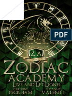 #Ro Live and Let Lionel Zodiac Academy 8 6 Caroline Peckham S Valenti