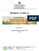 Banghay Aralin Sa: Gng. Francisca M. Dela Cruz