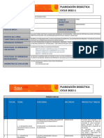 Reingenieria - Planeacion y Dosificacion Didactica 2021-1