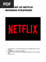 The Study of Netflix Business Strategies