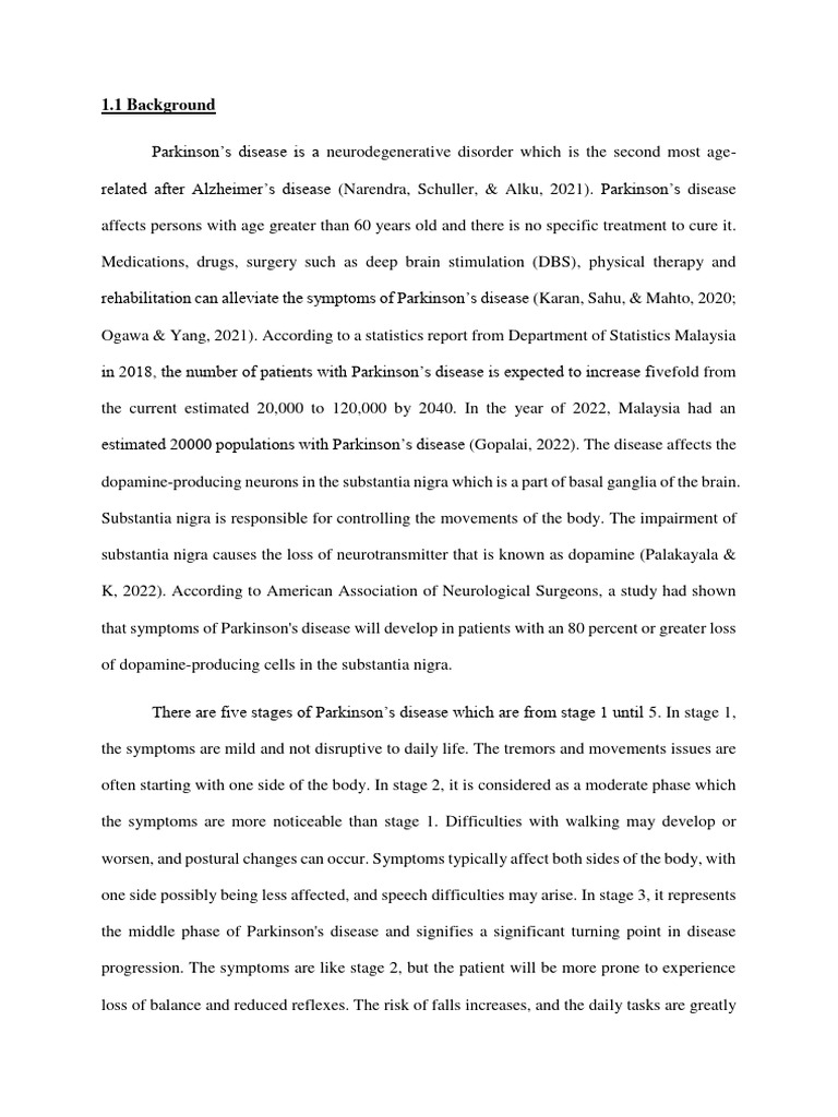 Draft 1 - Fyp Chapter 1 - Winny Wong Wen Ni - U2004012 | PDF | Deep ...