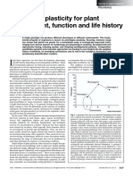 Phenotypic Plasticity For Plant Development Function and Life History