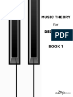 Music Theory For Beginners - Book 1