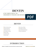 Seminar 1 Dentin