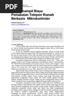 Download Alat Penampil Biaya Pemakaian Telepon Rumah by Jimmy Roji Octavianus SN72053897 doc pdf