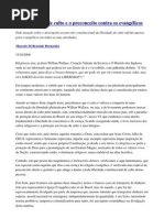 A Liberdade de Culto e o Preconceito Contra Os Evangélicos