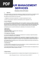 LMS DisciplinaryCode&Procedure