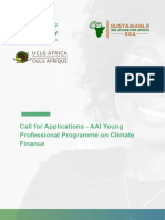 Call For Applications AAI Youth Professioal Programmes New