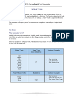 IELTS-Pearson Writing Grammar - Modal Verbs