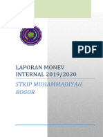 Laporan Monev LPM 2020