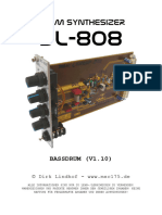 Dl-808 Drumsynthesizer Bassdrum Full Documentation Msc175 de