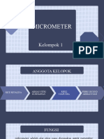 PPK Kelompok 1 - Metrologi Dasar - Materi Micrometer