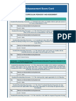 Get Score Card Self Assessment Report