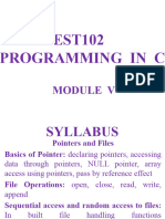 EST102 Programming in C