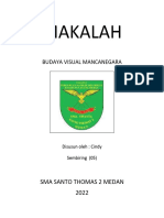 MAKALAH BUDAYA VISUAL MANCANEGARA CINDY SEMBIRING XI IPA 2 (2)