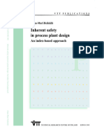 Heikkila A.-M. - Inherent Safety in Process Plant Design. An Index-Based Approach-VTT Publications (1999)