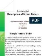 ''Week 2 - Lecture 3-4 - Description of Steam Boilers
