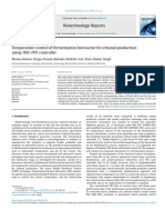 Temperature Control of Fermentation Bioreactor For Ethanol Production Using IMCPID Controller2019biotechnology ReportsOpen Access