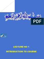 0 Introductory Lecture