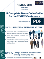 SIMUN - Dresscode Policy